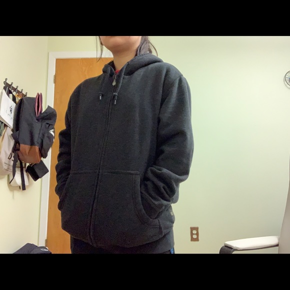 Oversized zipped up hoodie - Picture 5 of 8
